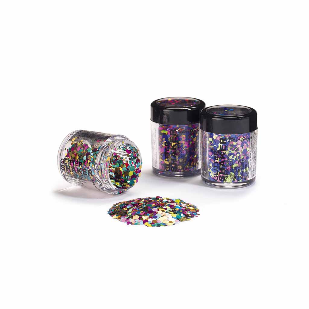 Confetti Face Glitter Display Tray Kit