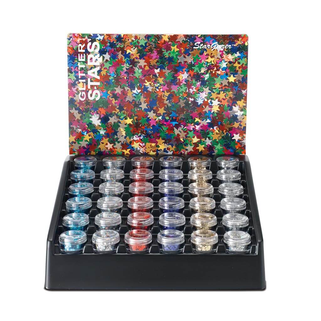Stargazer Glitter Stars Display Tray Kit