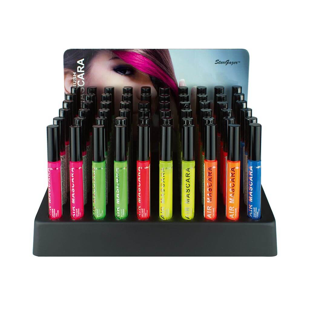 Neon Hair Mascara Display Tray Kit