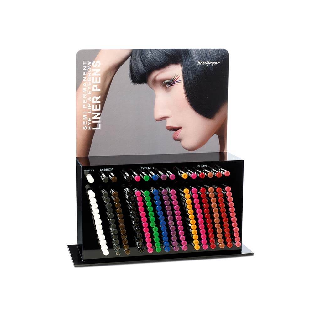 Stargazer semi permanent liner display tray kit