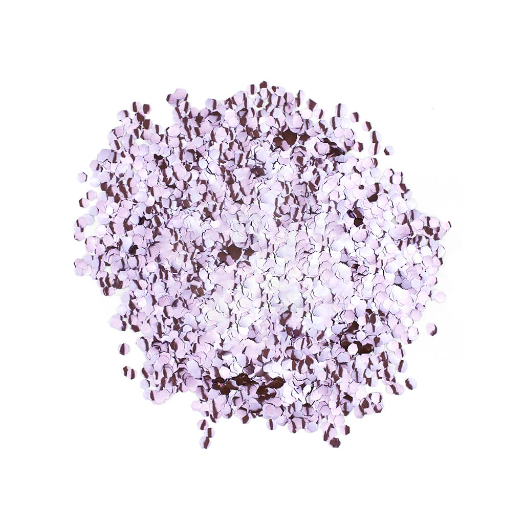 Chunky Biodegradable Glitter Shaker violet swatch - Stargazer