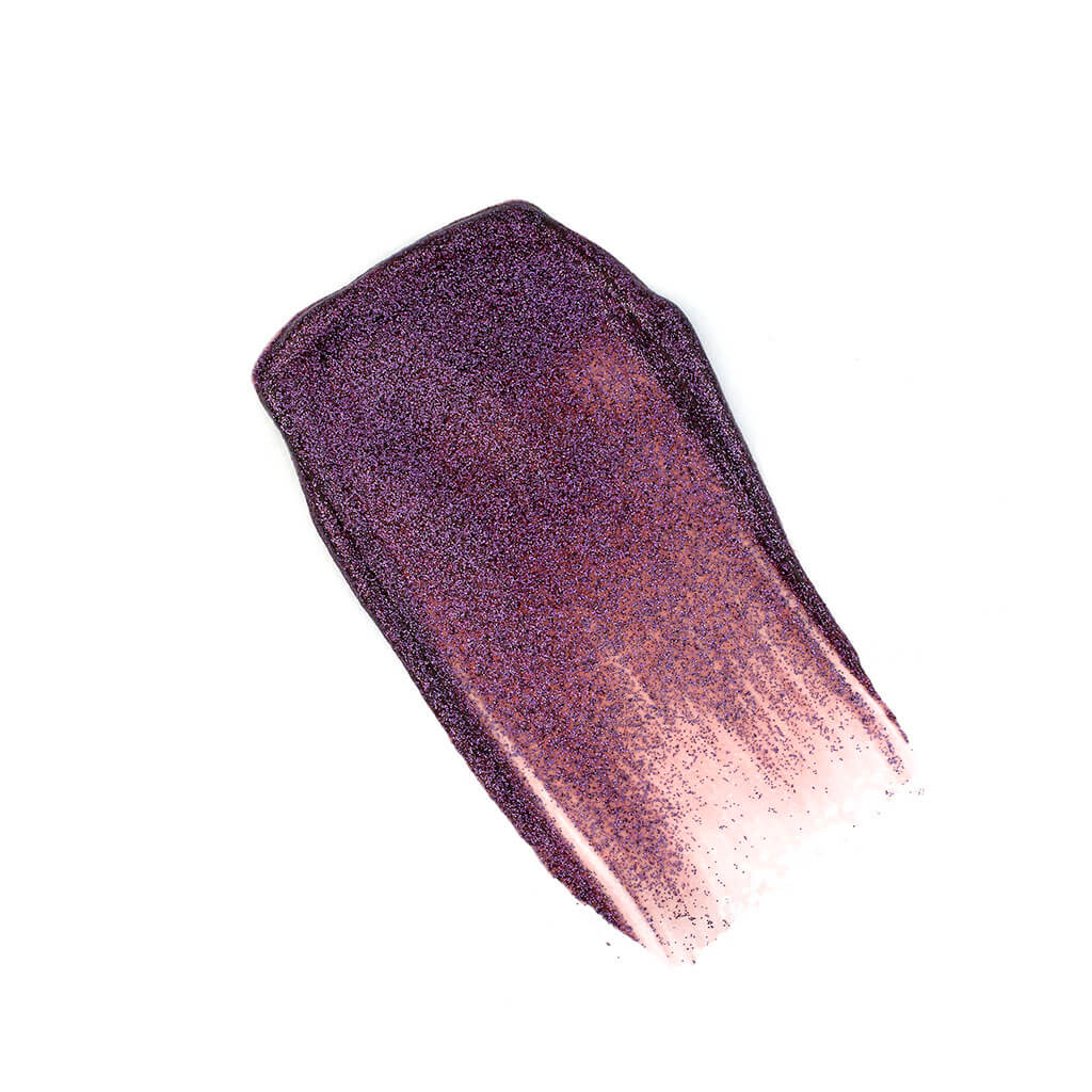 Glitter Gel purple swatch- Stargazer