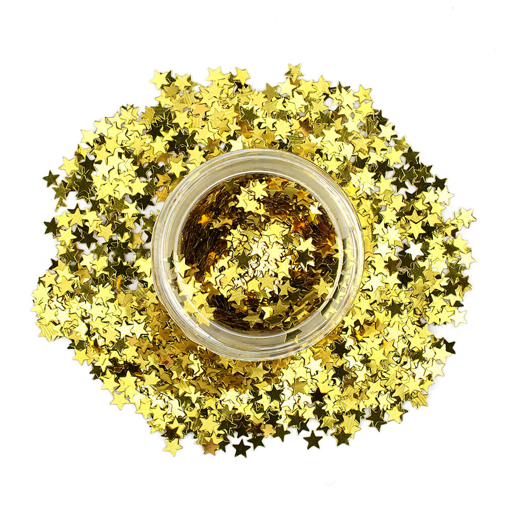 Glitter Stars gold - Stargazer