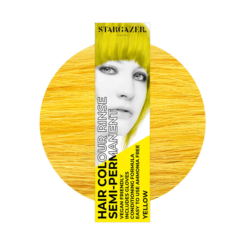 Semi-Permanent Hair Colour - Yellow - Stargazer